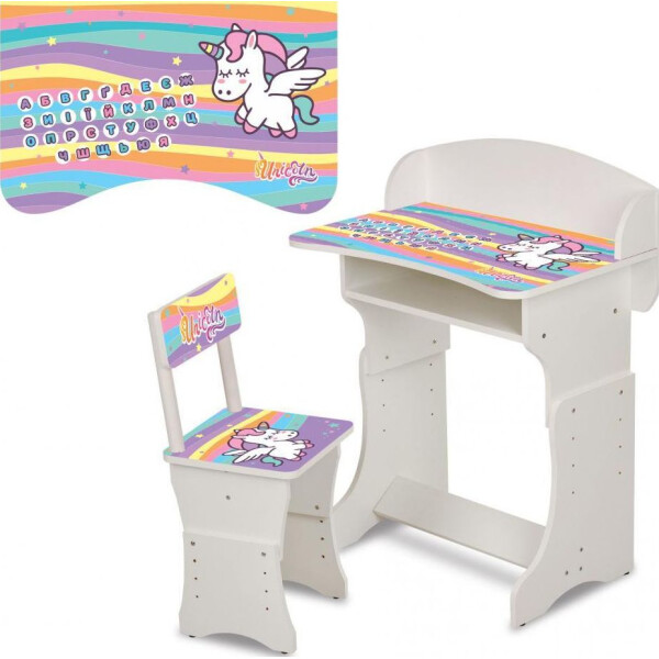 

Парта Bambi единорог HB-301-66