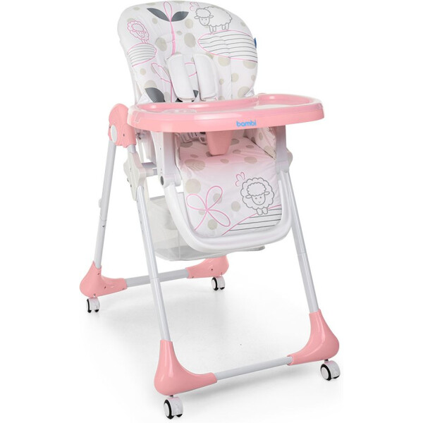 

Стульчик для кормления Bambi Lamb Light Pink (M 3233)