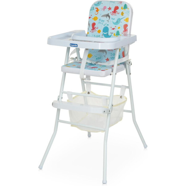

Стульчик для кормления Bambi Морские животные M 0630-4-2 Blue (M 0630)