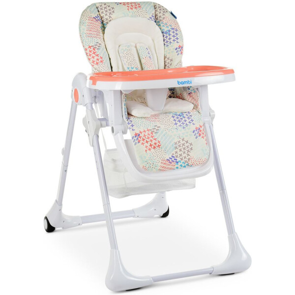 

Стульчик для кормления Bambi New Fusion Coral (M 3890)