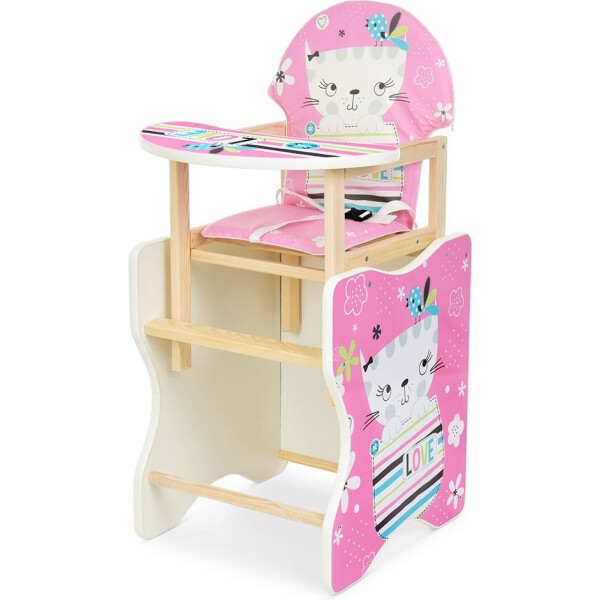 

Стульчик для кормления Bambi М V-112-58-1PU Pink (М V-112-58)