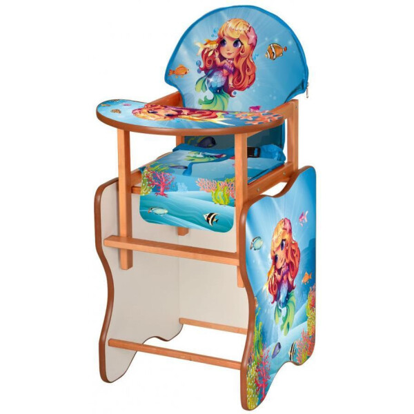 

Стульчик для кормления Bambi М V-112-78 PU Mermaid Blue (М V-112)