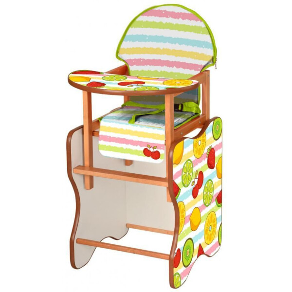 

Стульчик для кормления Bambi М V-112-79 PU Fruits Green / Yellow (М V-112)