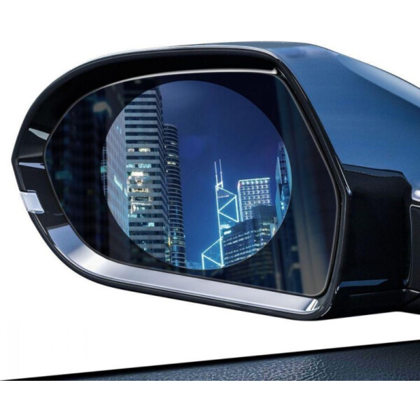

Водоотталкивающая пленка для заднего стекла авто Baseus 0.15 mm Rainproof Film for Car Rear-View Mirror (Round 2 pcs/pack 80*80 mm) Transparent