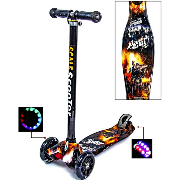 

Самокат Best Scooter Maxi Battle Светящиеся Колеса