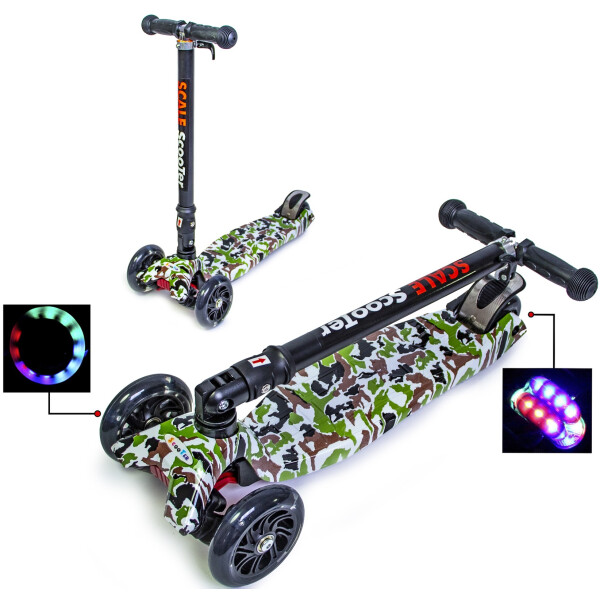 

Самокат Best Scooter Maxi Military Складная Ручка