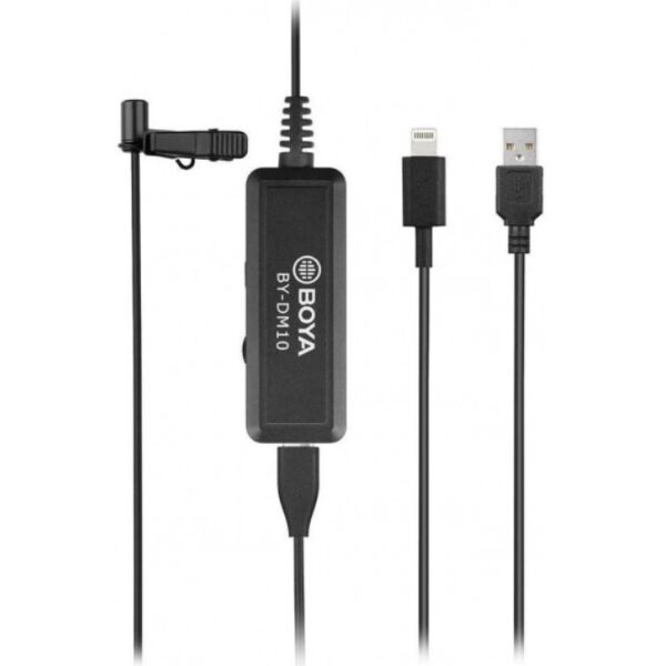 

Микрофон Boya BY-DM10 Lightning, USB