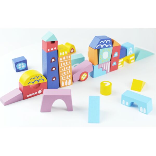 

Деревянный конструктор Bravokids Пизанская башня 30 элементов (TB-19919104)