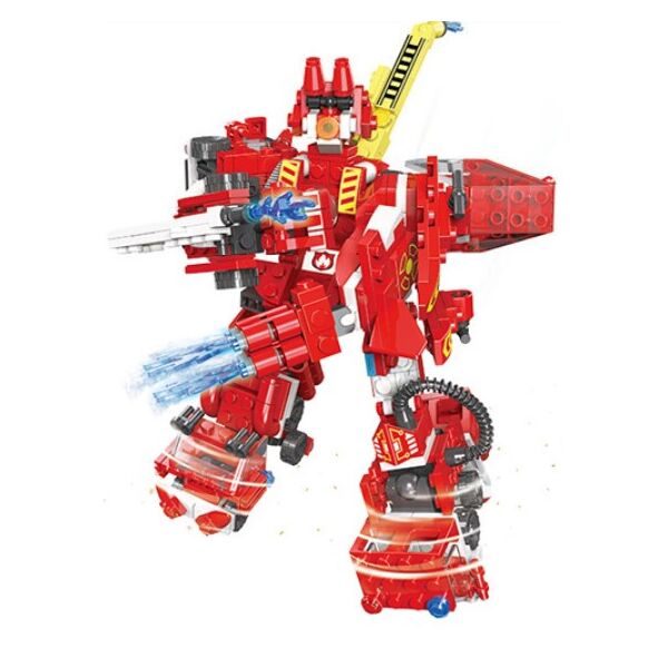 

Конструктор Bravokids Трансформер 6в1 Mecha красный 461 элемент (TB-02841118)