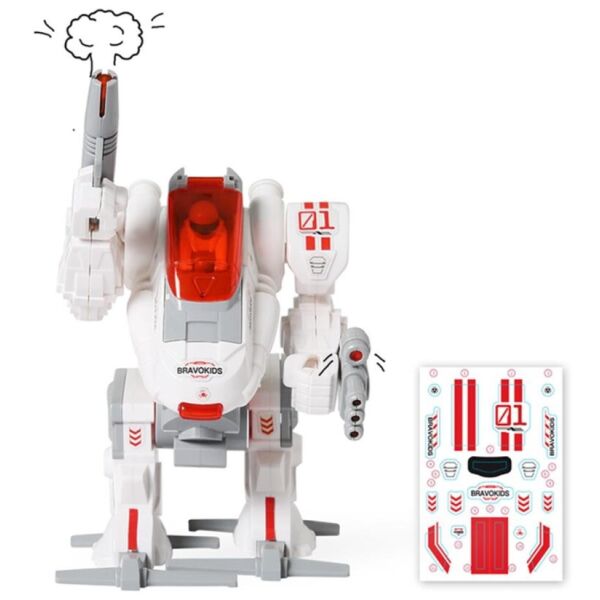 

Конструктор Bravokids Робот Mech Warrior Белый (TB-06923201)