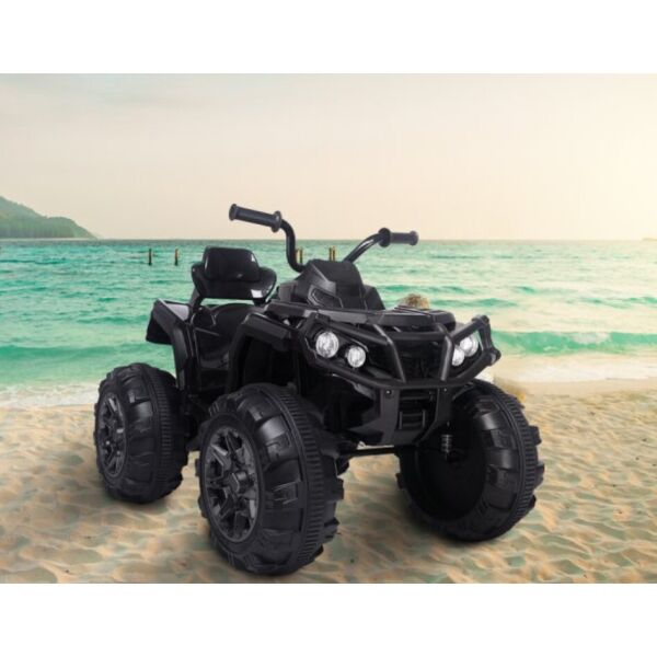 

Квадроцикл электромобиль Car4Kids T-733 Черный с EVA колесами и MP3 + 2 мотора по 45 Вт