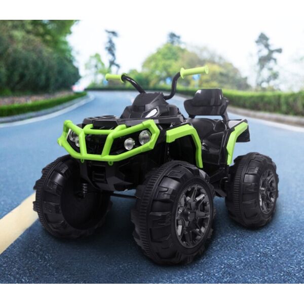 

Квадроцикл электромобиль Car4Kids T-733 Зеленый с EVA колесами и MP3 + 2 мотора по 45 Вт