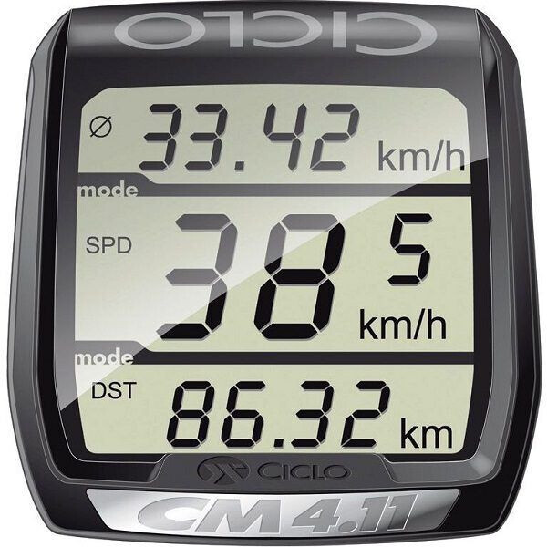 

Велокомпьютер Ciclo CM 4.11 беспроводной (8 функций) Cm10104300