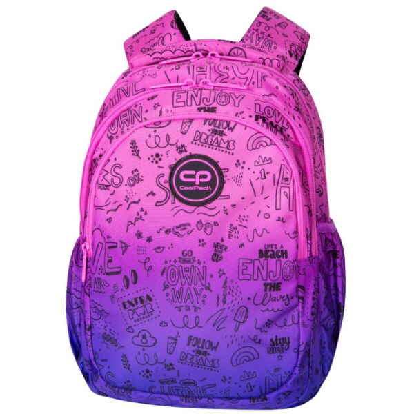 

Рюкзак CoolPack Jerry PURPLE SCRIBLE (D029341)