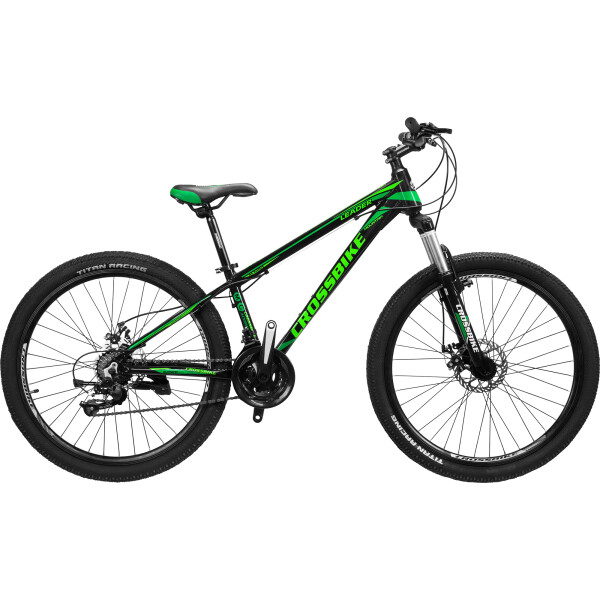 

Велосипед Cross Leader 26" 13" black-darkgreen-green (26CJPr19-43) 2019