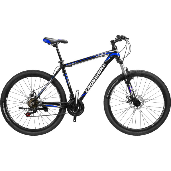 

Велосипед Cross Leader 27,5" 19,5" black-blue-white (27CJPr19-58) 2021