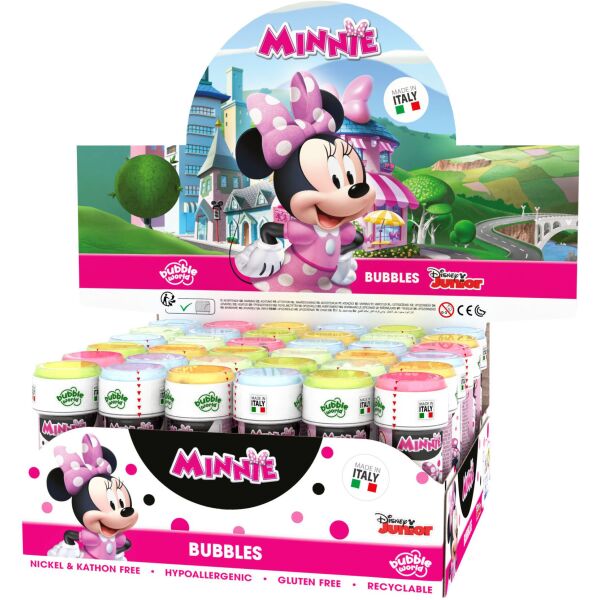 

Мыльные пузыри Dulcop Bubble World Минни (60 мл)