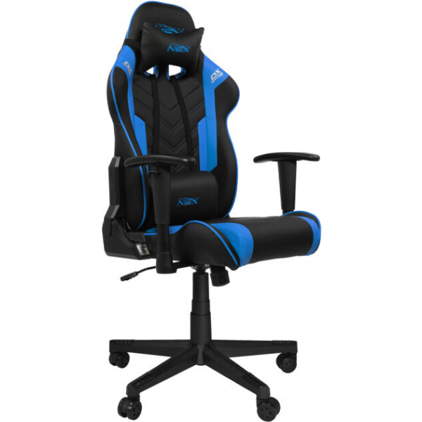 

Кресло геймерское DXRACER NEX (EC-O134-NB-K3-303) Черное с синим