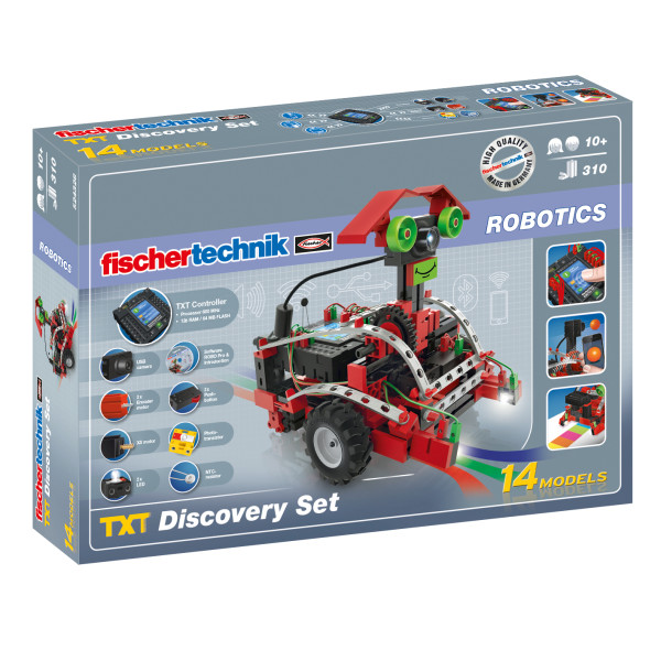 

Конструктор fischertechnik ROBOTICS TXT НАБОР ОТКРЫВАТЕЛЯ (FT-524328)