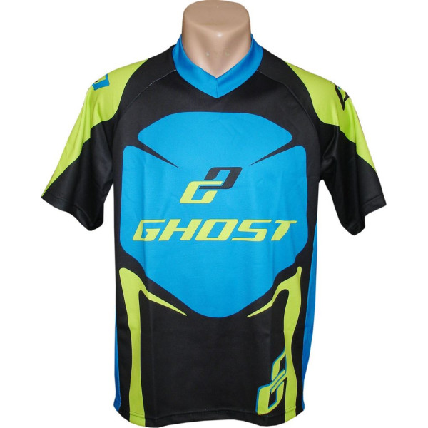 

Майка GHOST All Mountain Jersey short blk/blue/grn-XL-2014