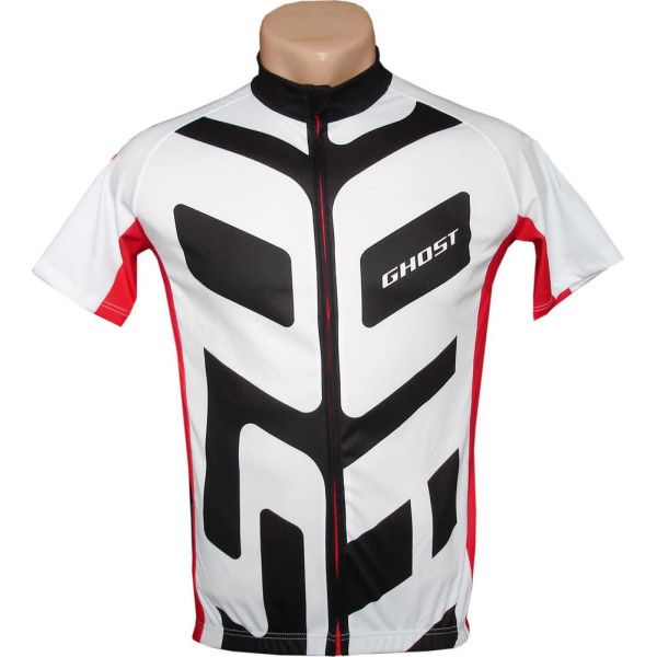 

Майка GHOST Performance Jersey Short white/red - S- 2016