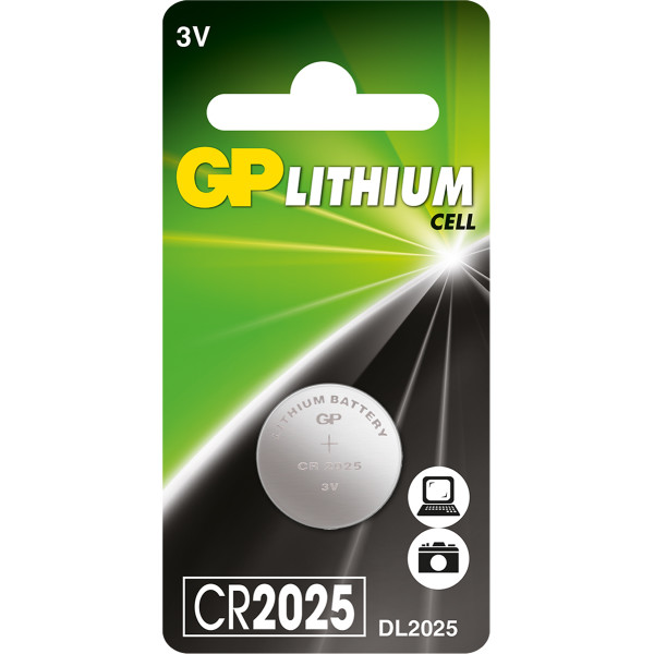 

Батарейка GP Lithium Button Cell CR2025 1шт.