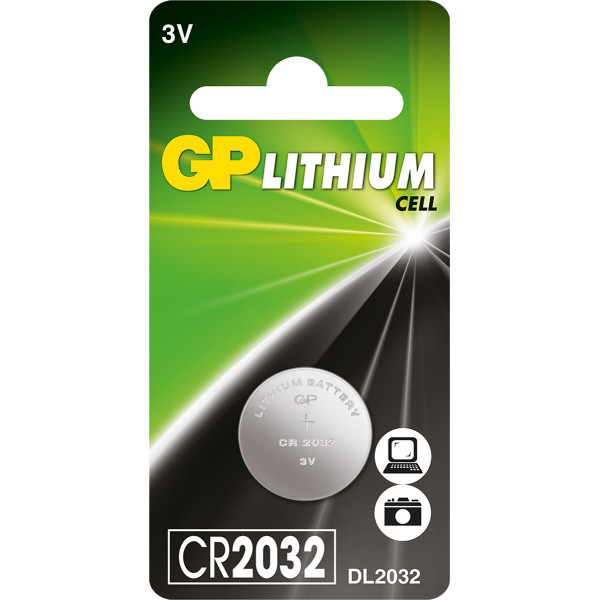 

Батарейка GP Lithium Button Cell CR2032 1шт.