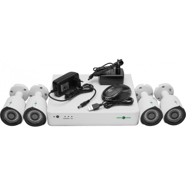 

Комплект видеонаблюдения Green Vision GV-K-G02/04 720Р