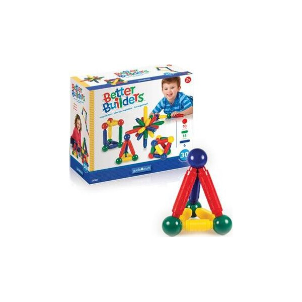 

Конструктор Guidecraft Better Builders, 30 деталей (G8300)