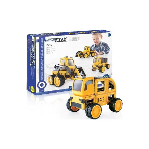 

Конструктор Guidecraft PowerClix Строительная техника, 55 деталей (G9460)