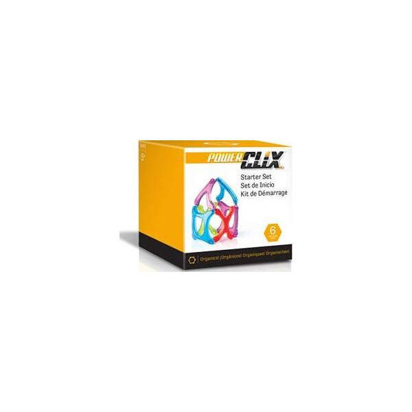 

Конструктор Guidecraft PowerClix Organics Базовый набор, 6 деталей (G9482)