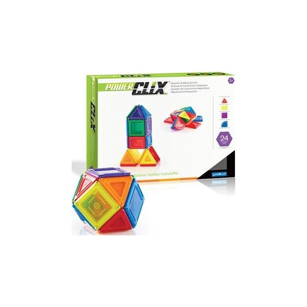 

Конструктор Guidecraft PowerClix Solids, 24 детали (G9420)
