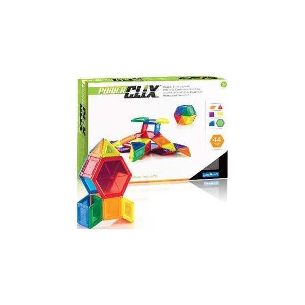 

Конструктор Guidecraft PowerClix Solids, 44 детали (G9421)