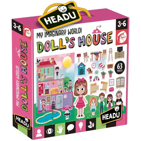 

Развивающая игра HEADU Кукольный домик - создай свой мир (MU24841)