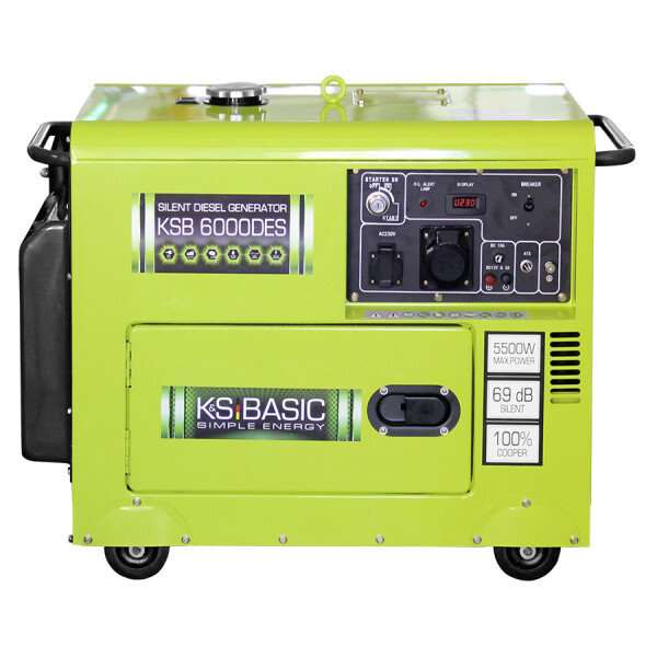

Генератор дизельный K&S BASIC (KSB 6000DES- ATSR)