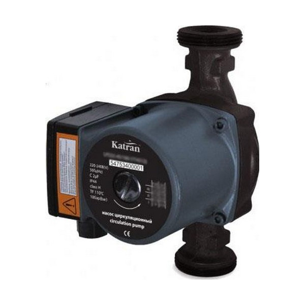 

Насос циркуляционный Katran 85 Вт Hmax 4 м Qmax 62 л/мин (774214)