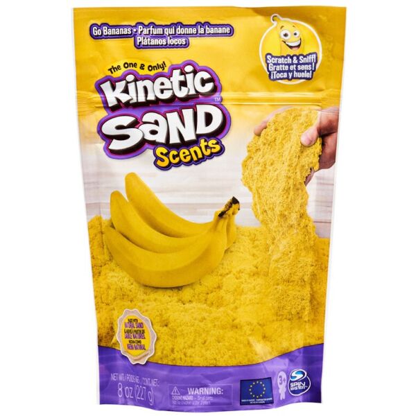 

Песок для детского творчества с ароматом Kinetic Sand Банановый десерт (71473B)