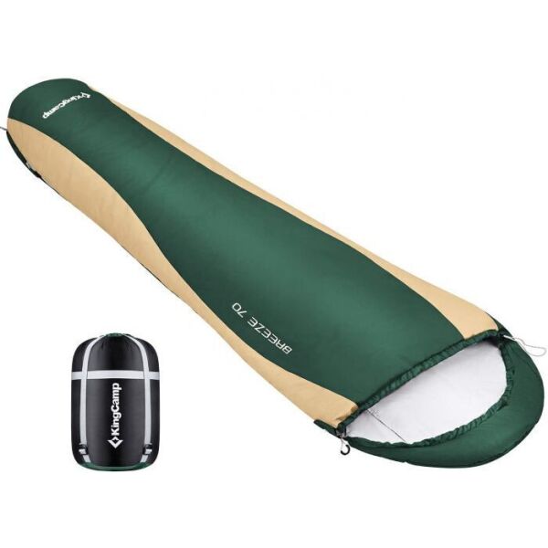 

Спальный мешок KingCamp BREEZE 70(KS2020) L DARKGREEN