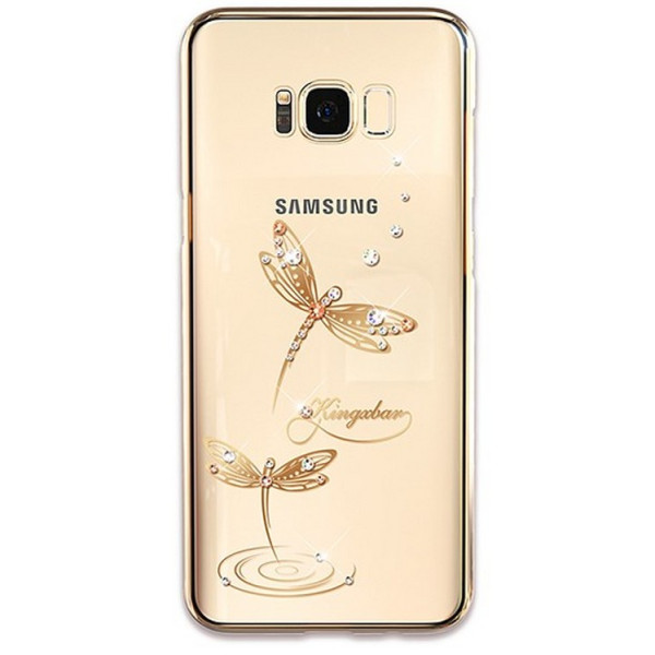

Kingxbar Classic PC Gold Стрекоза с камнями для Samsung S8 G950