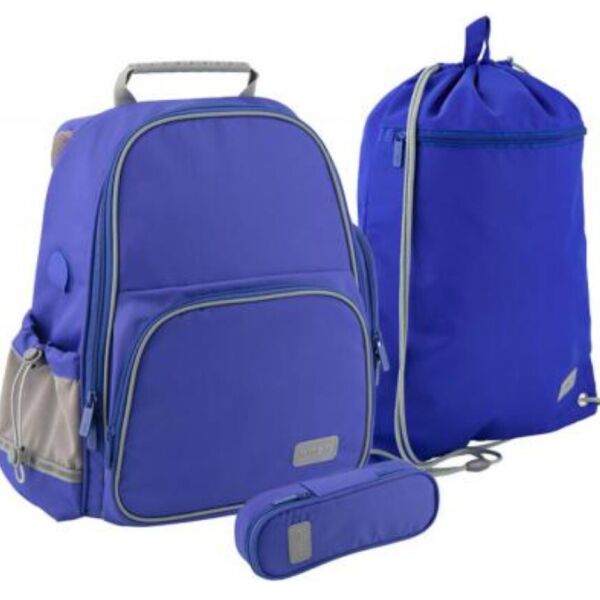

Набор рюкзак + пенал + сумка для обуви Kite 720-2 Smart синий (SET_K19-720S-2)