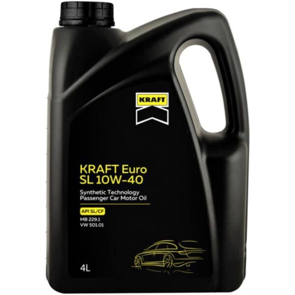 

Моторное масло KRAFT Euro SL 10W-40, 4л