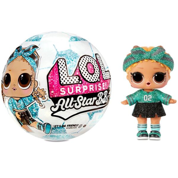 

Игровой набор с куклой L.O.L. Surprise! серии All-Star B.B.s S3 - Футболистки (в ассорт., в диспл.) (572671)