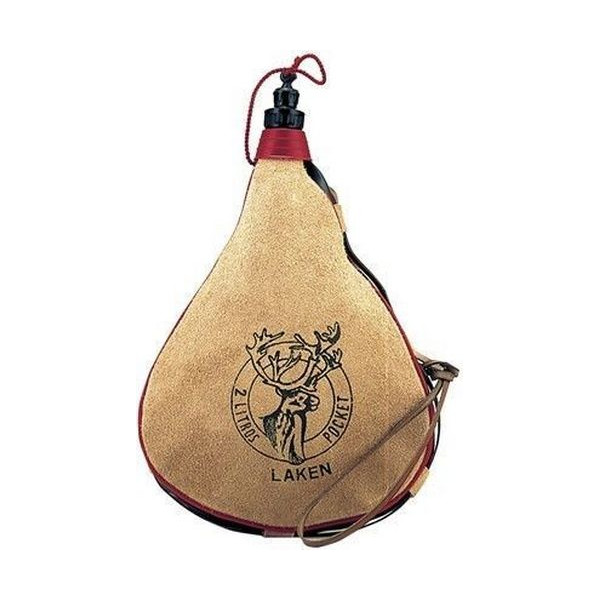 

Фляга Laken Leather canteen 2 L. straight shape
