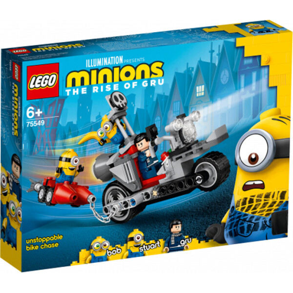 

LEGO Minions: The Rise of Gru Невероятная погоня на мотоцикле (75549)