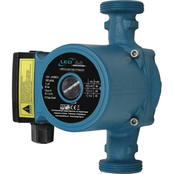 

Насос циркуляционный Leo 3.0 150 Вт Hmax 7 м Qmax 67 л/мин 2" (774444)