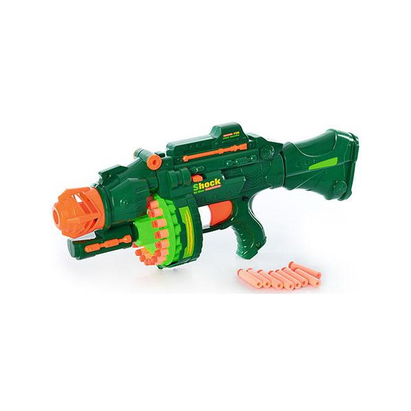 Акция на Пулемет с мягкими пулями Limo Toy 7002 от Allo UA