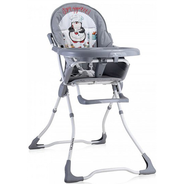 

Стульчик для кормления Lorelli MARCEL (grey penguin)