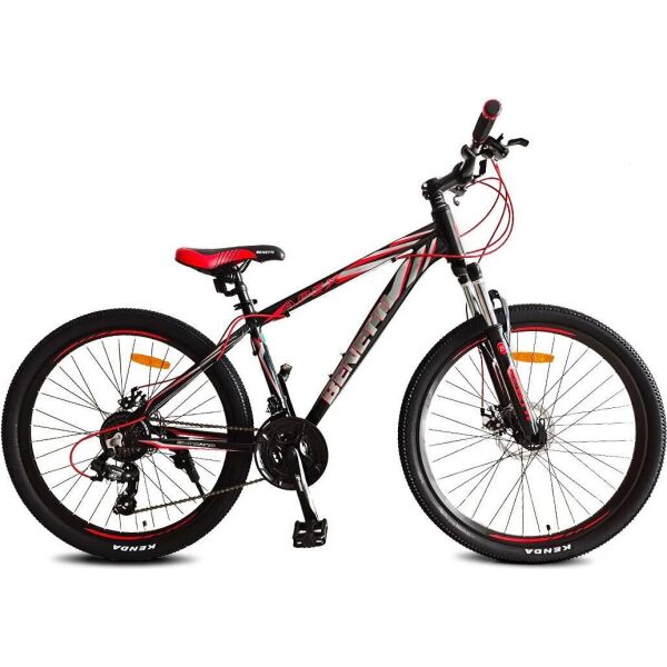

Велосипед MTB 26 Apex DD 15 2021 черно-красный
