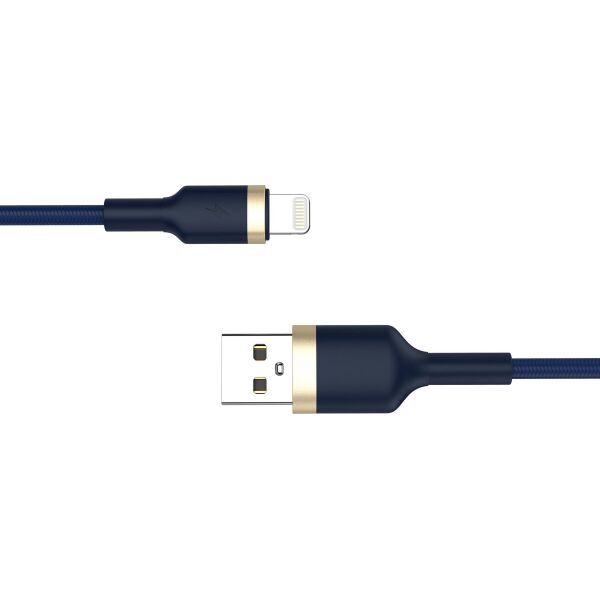 

Кабель Nomi DCTQ 10i USB Lightning 1м Blue