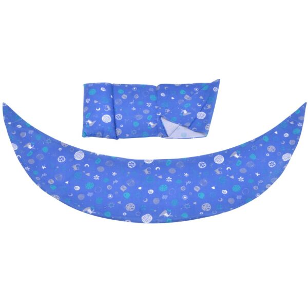 

Набор аксессуаров для подушки Nuvita DreamWizard (наволочка, мини-подушка) Синий (NV7101BLUE)